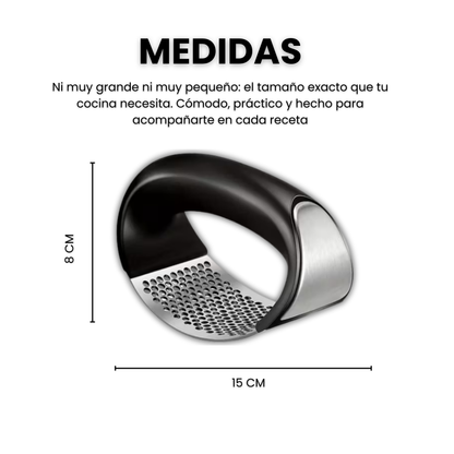 Picadito™ Triturador Acero Premium | Ajo Listo en 3 Segundos